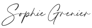 Logo Sophie Grenier Photographe